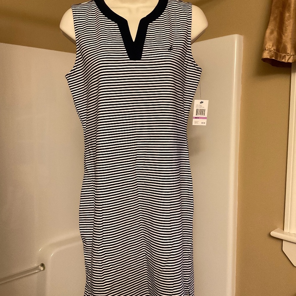 NWT Nautica Sleeveless Sun dress or coverup size small